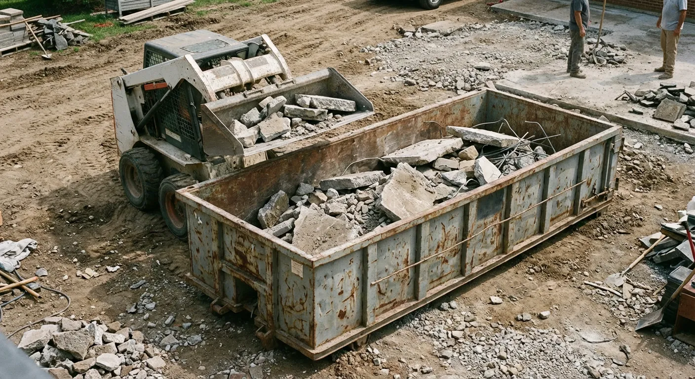 Heavy Concrete Patio Removal in Joliet, IL