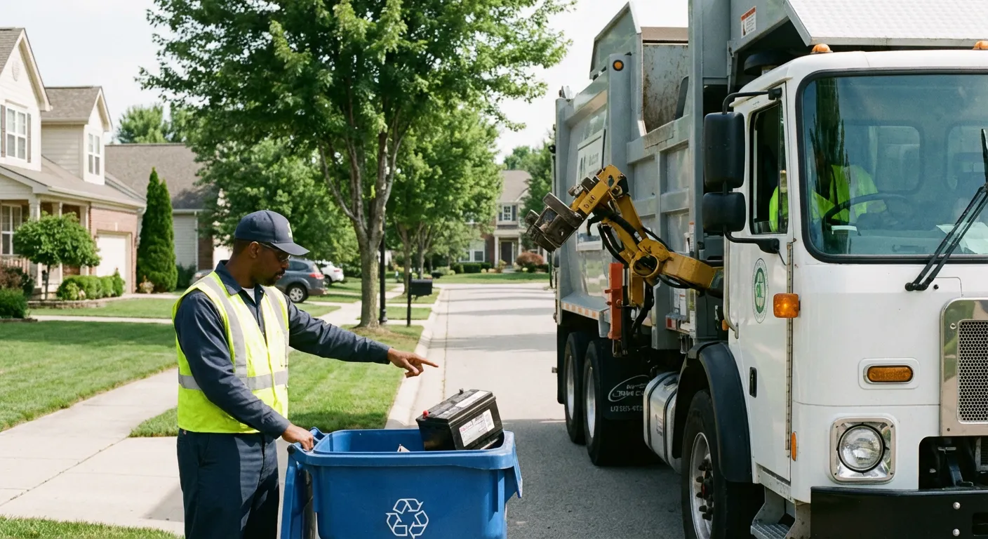 Prohibited items and hazardous materials for dumpster rental in Joliet, IL