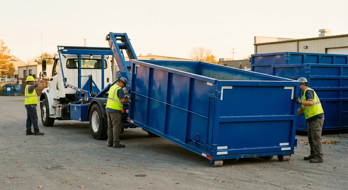 Commercial waste management and dumpster rental logistics in Joliet, IL