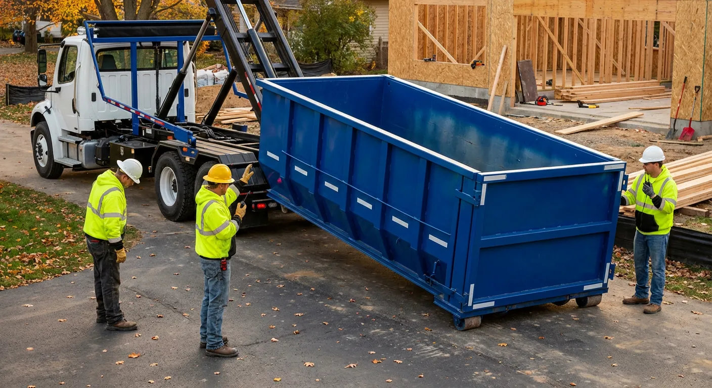 Construction dumpster delivery and waste management in Joliet, IL