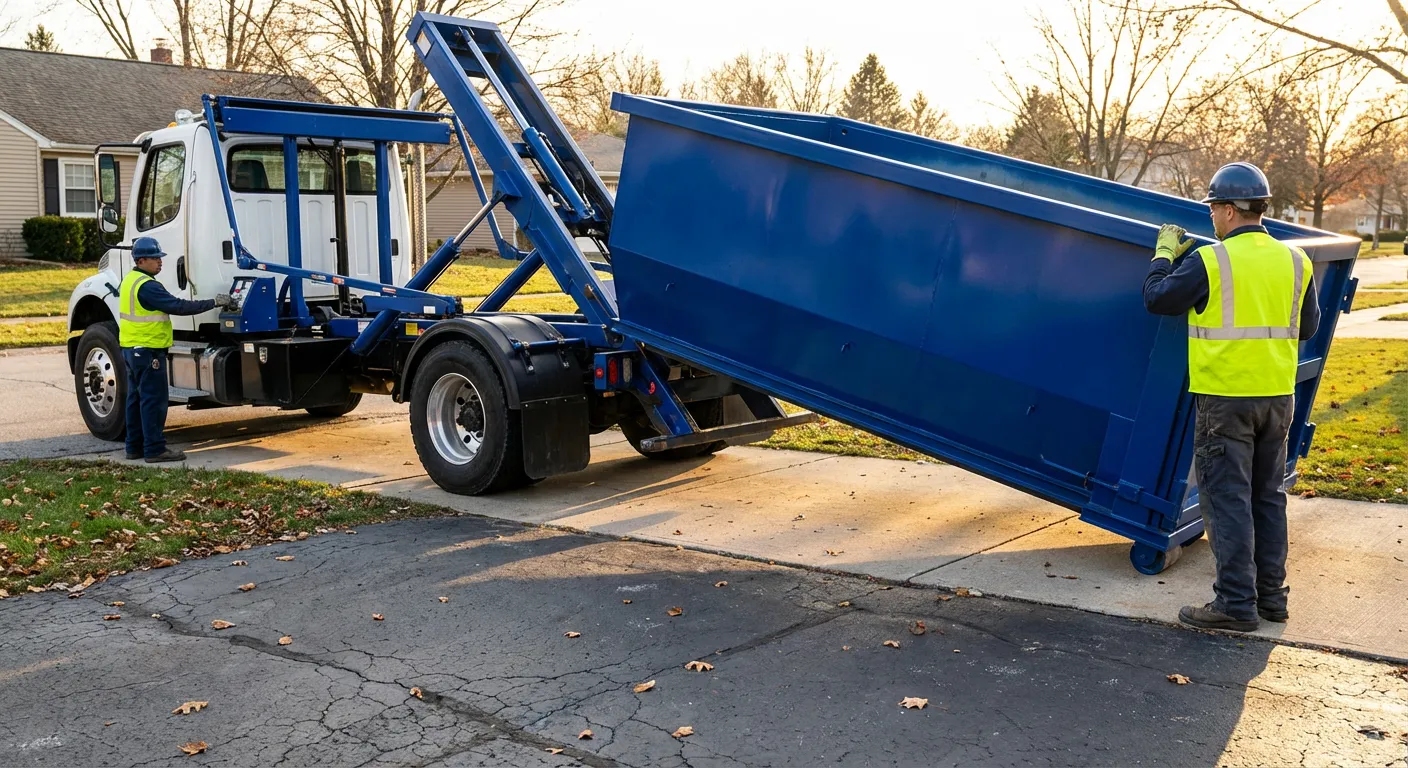 Roll-off dumpster rental service in Joliet, IL