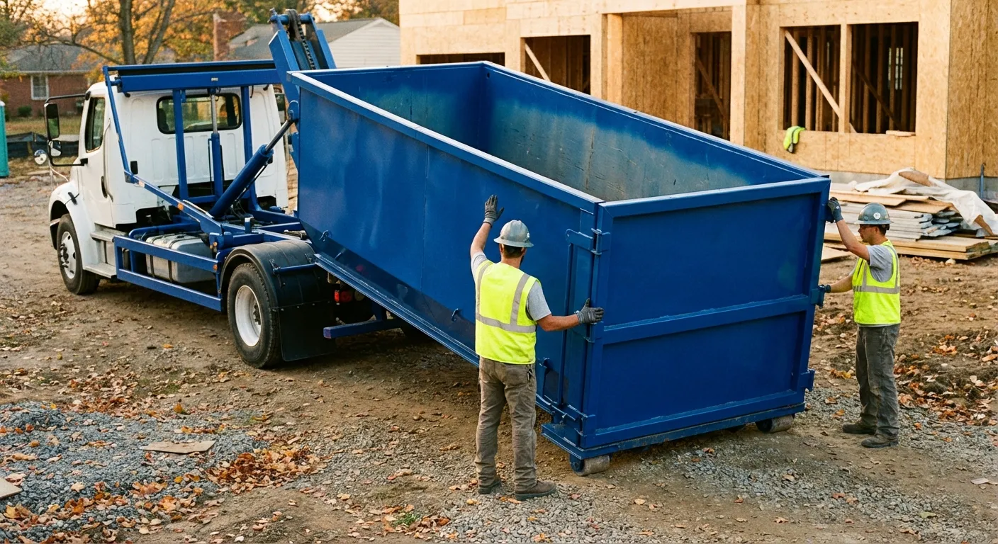Construction dumpster delivery and waste management in Joliet, IL