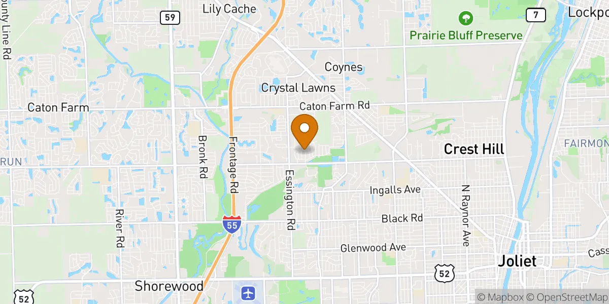 neighborhood map neighborhood map in Joliet, IL