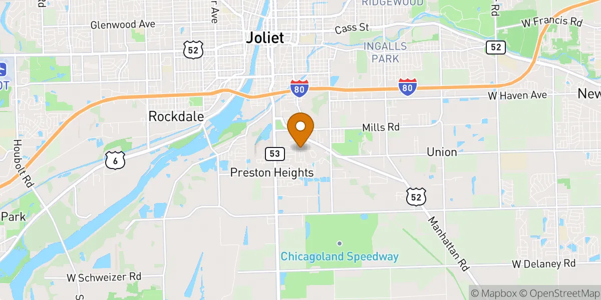 neighborhood map neighborhood map in Joliet, IL