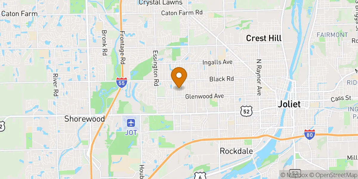 neighborhood map neighborhood map in Joliet, IL