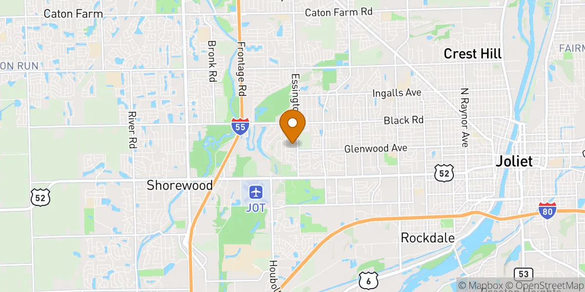 neighborhood map neighborhood map in Joliet, IL