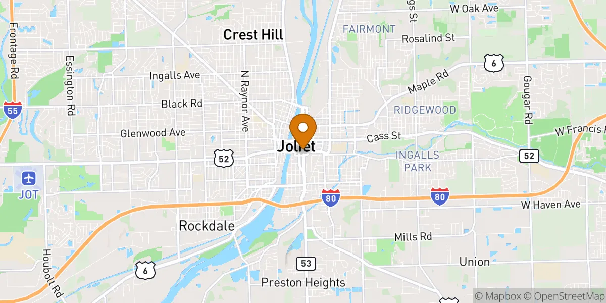 neighborhood map neighborhood map in Joliet, IL