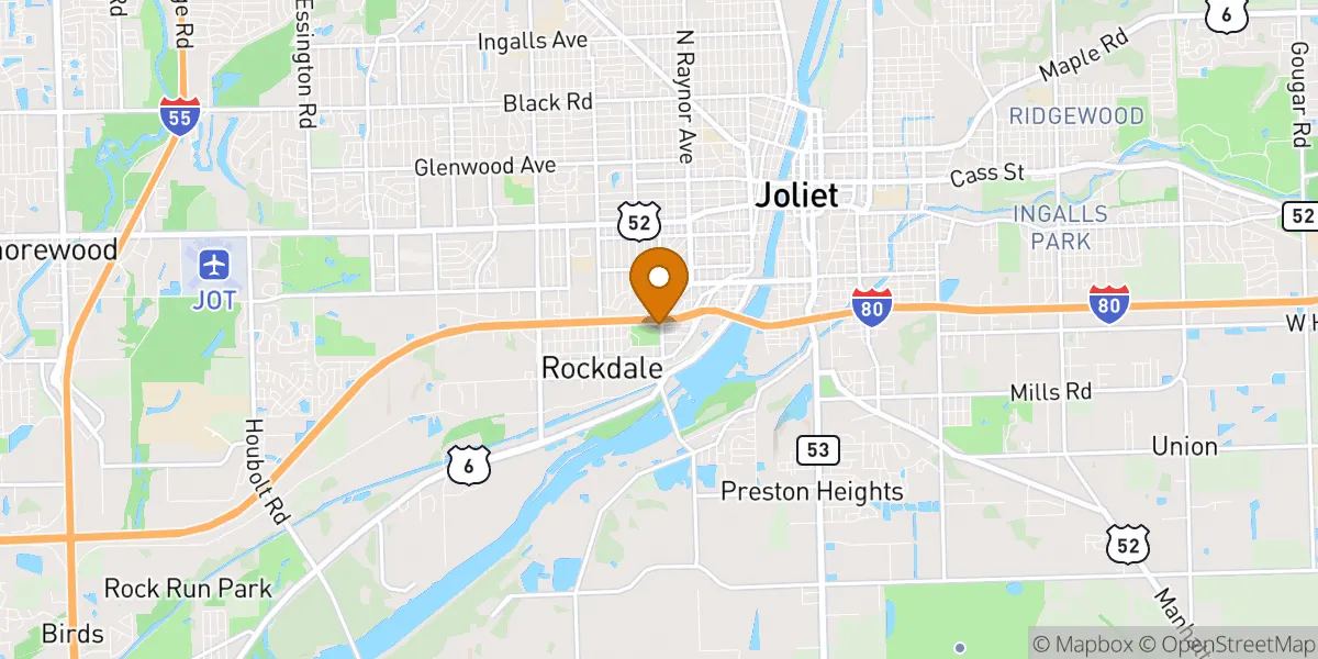 neighborhood map neighborhood map in Joliet, IL