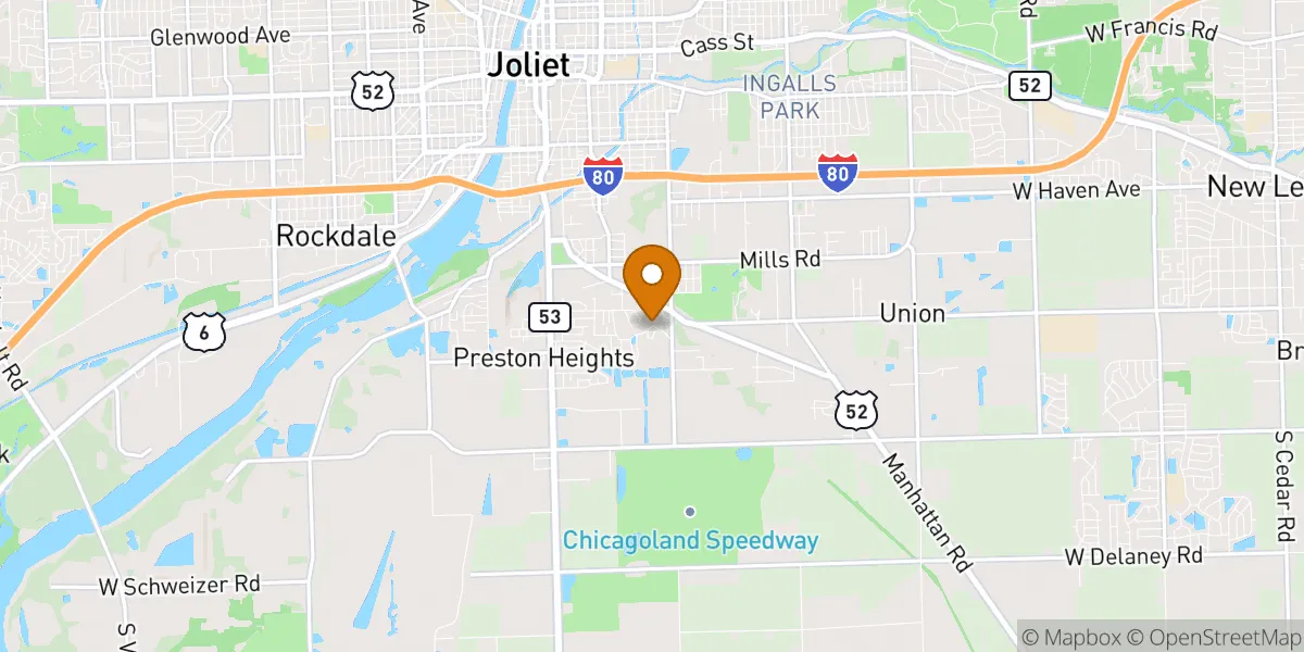 neighborhood map neighborhood map in Joliet, IL