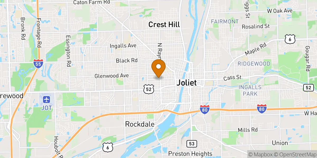 neighborhood map neighborhood map in Joliet, IL