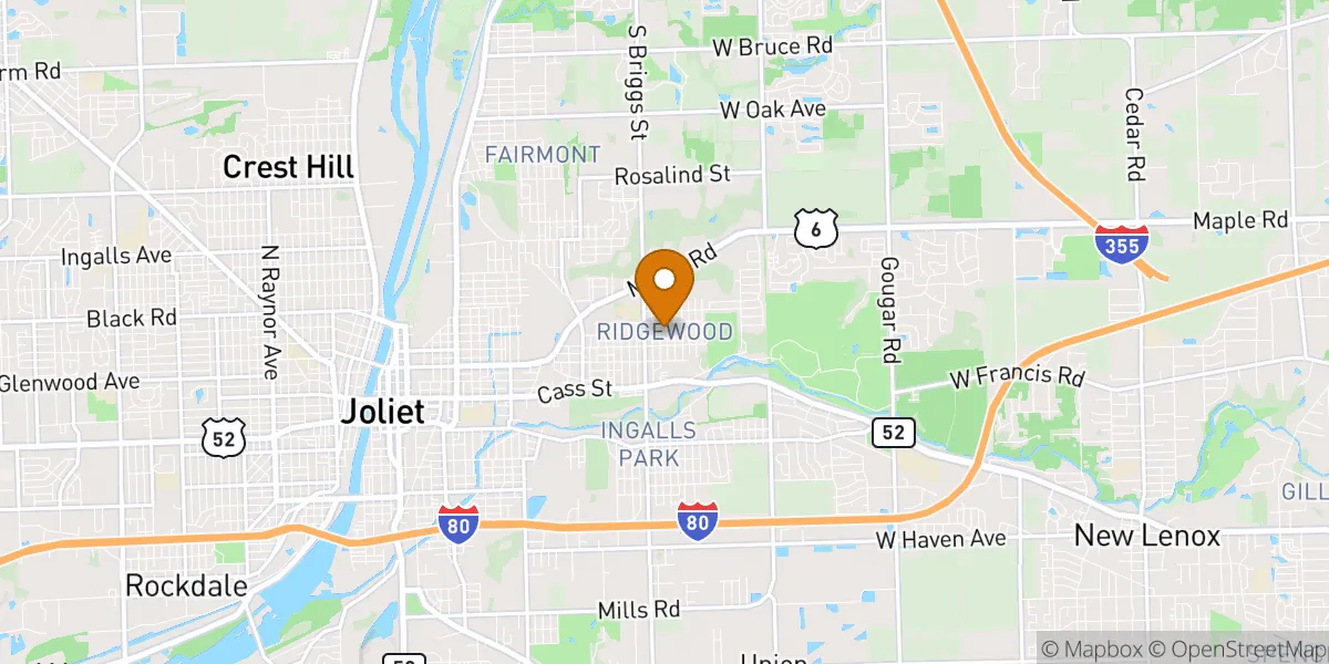 neighborhood map neighborhood map in Joliet, IL